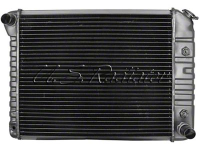 Chevelle Radiator, 250/454ci, 4-Row, For Cars With Automatic Transmission & Without Air Conditioning, Desert Cooler, U.S. Radiator, 1972-1977
