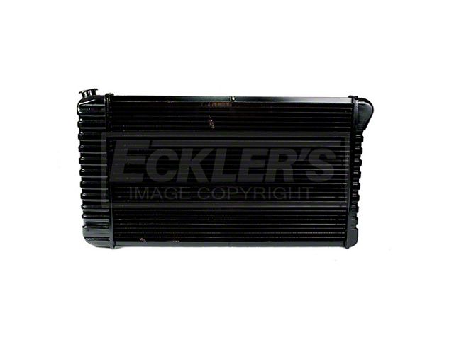 Chevelle Radiator 4 Row, Manual Trans Only, Concours Correct, 1968-1972
