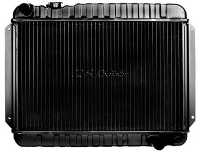 Chevelle Radiator, Big Block, 2-Row, For Cars With Automatic Transmission & Without Air Conditioning, U.S. Radiator, 1966-1967