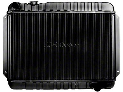 Chevelle Radiator, Big Block, 4-Row, For Cars With Automatic Transmission & Air Conditioning, Desert Cooler, U.S. Radiator, 1966-1967