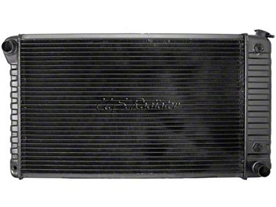 Chevelle Radiator, Big Block, 4-Row, For Cars With Manual Transmission & Without Air Conditioning, Desert Cooler, U.S. Radiator, 1968-1971