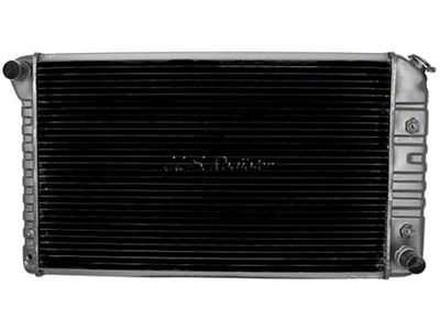Chevelle Radiator, Inline 6 And Small Block With Manual Transmission, With Or Without AC, Desert Cooler, U.S. Radiator 1972
