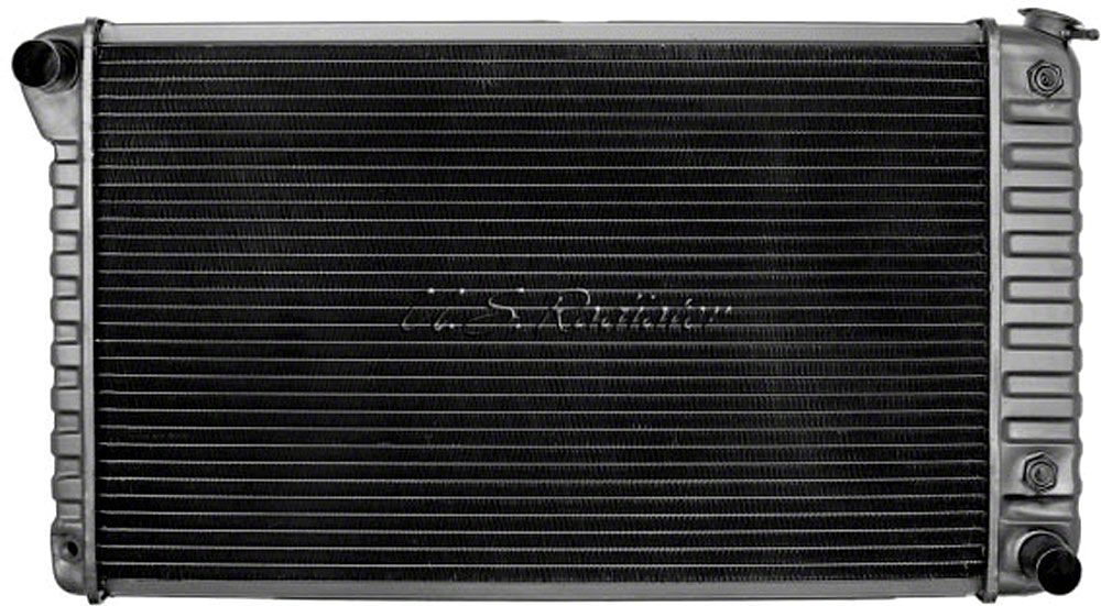 Car Radiator Block Ecklers Radiator, Small Block, 4-Row, 28 Core, For Cars With Automatic ...