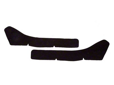 Chevelle Rear Body To Bumper Seals, Except Wagon, 1966-1967