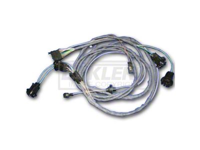 Chevelle Rear Body Wiring Harness, 2-Door Sedan & Coupe, 1966