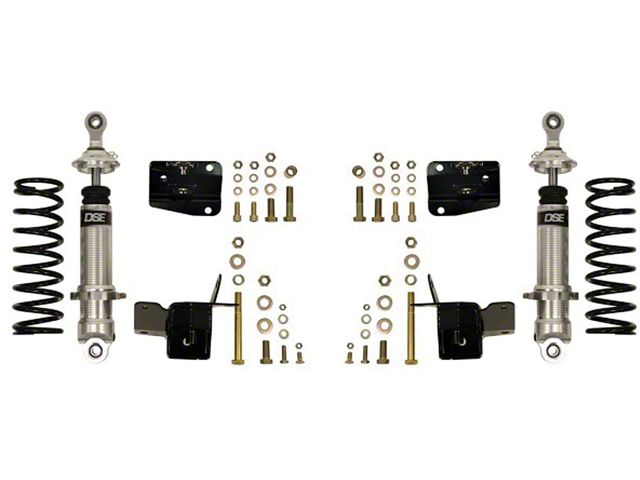 Detroit Speed Non-Adjustable Rear Coil-Over Conversion Kit for Stock Axles (68-72 Chevelle)