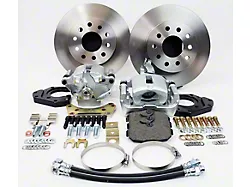 Chevelle - - Rear Disc Brake Conversion Kit, Staggered Without C Clip Rear End, 1964-1972