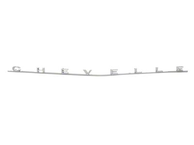 Chevelle Rear Panel Emblem, Chevelle, For Cars With SS Trim, 1966
