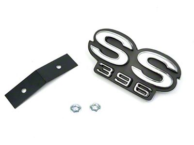 Chevelle Rear Panel Emblem, SS396, 1968