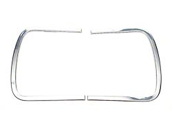 Rear Panel Taillight C Moldings, Except Wagon (1964 Chevelle; 1964 Malibu)