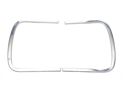 Chevelle Rear Panel Taillight C Moldings, Except Wagon, 1964