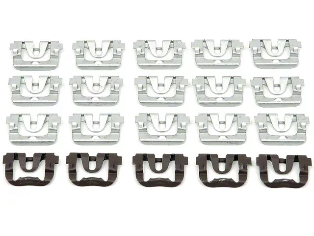 Ecklers Rear Window Molding Clip Set, Except Wagon (68-72 Chevelle)