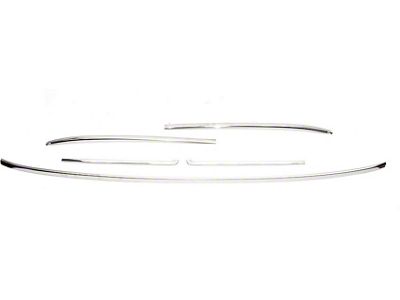 Chevelle Rear Window Moldings, 2-Door Coupe, 1964-1965