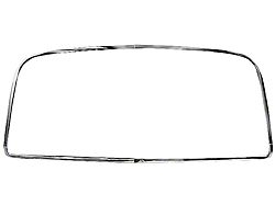 Chevelle Rear Window Moldings, 2-Door Coupe, 1968-1972