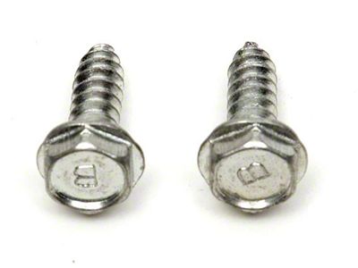 Chevelle Screws, License Plate Light, 1971-1972