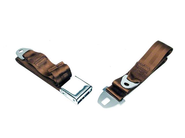 Chevelle Seat Belt, Front, Saddle, 1964-1966 Early