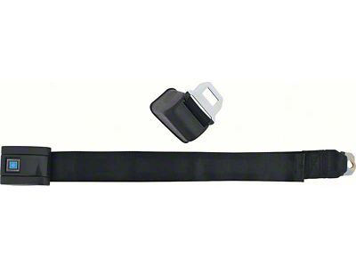 Chevelle Seat Belt, Lap, With Retractor, For Cars With Standard Bucket Seat, Right, 1968-1972