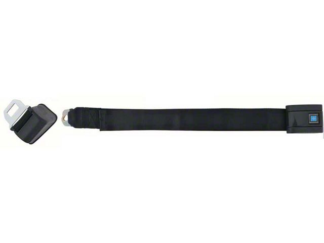 Chevelle Seat Belt, Lap, With Retractor, For Cars With Standard Bucket Seat, Left, 1968-1972