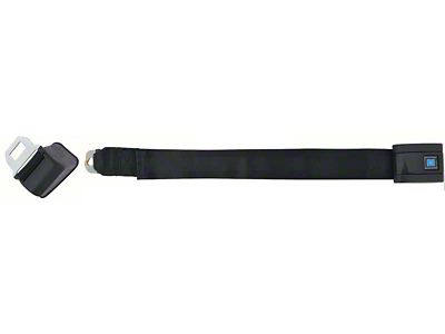 Chevelle Seat Belt, Lap, With Retractor, For Cars With Standard Bucket Seat, Left, 1968-1972