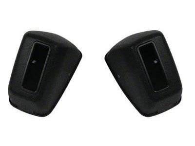 Chevelle Seat Belt Retractor Covers, RCF-300 Safety Code, For Cars With Deluxe Interior, 1965-1970