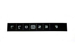 Chevelle Shift Indicator, Shifter Conversion, Powerglide To 700R4 Or 200-4R Transmission, 1964-1965