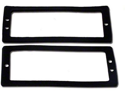 Chevelle Side Marker Light Gaskets, Rear, 1970-1972