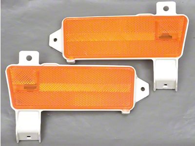 OPR Reflector Assy,Side,Front Fender,Amber,1970