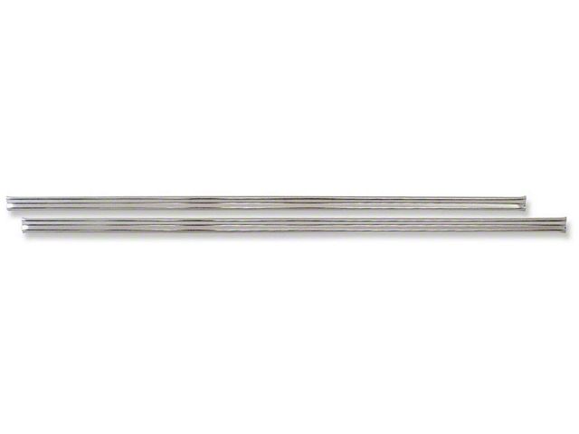 Chevelle Side Panel Molding, Lower, Rear, Chrome, 2-Door Coupe, 1964-1966