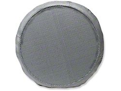 Spare Tire Cover, Gray And Black, 14 (1967 Chevelle; 1967 Malibu)