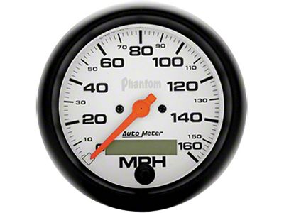 Chevelle Speedometer, Electric, 160 MPH, Phantom Series, AutoMeter, 1964-1972