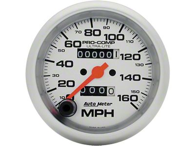 Chevelle Speedometer, Mechanical,160 MPH, Ultra-Lite Series,AutoMeter, 1964-1972
