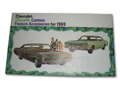 1969 Chevelle Color Accessory Brochure