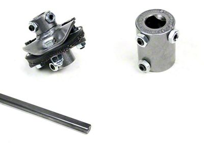 Chevelle Steering Column Installation Kit, 13/16-36 SplineShaft, For Cars With Power Steering & Floor Shift Transmission, ididit, 1967-1968