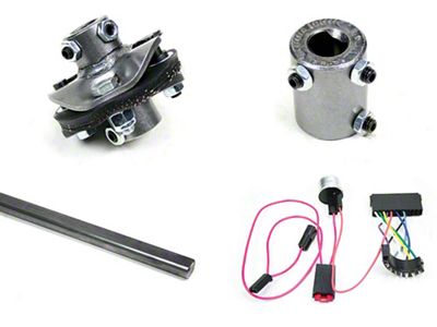 Chevelle Steering Column Installation Kit, 13/16-36 SplineShaft, For Cars With Power Steering, ididit, 1965-1966