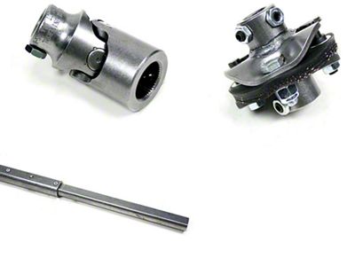 Chevelle Steering Column Installation Kit, 3/4-30 Spline Shaft, For Cars With Manual Steering & Floor Or Column Shift Transmission, ididit, 1969-1972