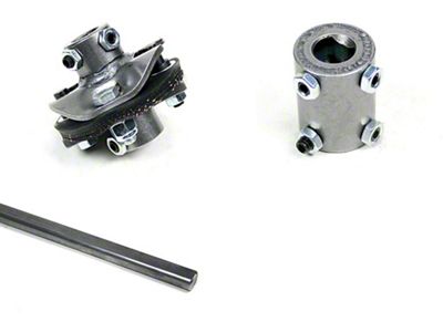 Chevelle Steering Column Installation Kit, 3/4-30 Spline Shaft, For Cars With Manual Steering & Floor Shift Transmission, ididit, 1967-1968