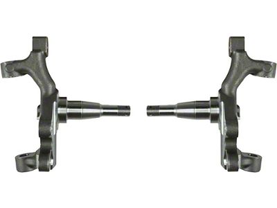 Chevelle Steering Spindles, 2 Drop, For Cars With Factory Disc Brakes, 1964-1972