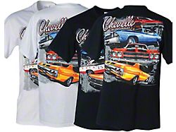 Chevelle T-Shirt, Eight Chevelles, White