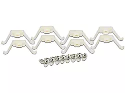 Chevelle Taillight Bezel Retainer Kit, Except Wagon, 1966