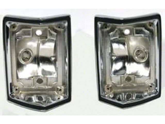 Chevelle Taillight Housings, Left & Right, Wagon, 1968-1969