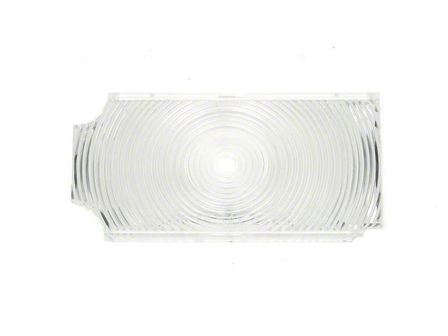 Chevelle Taillight Lens, Except Wagon, Inner, Clear Diffuser, 1966