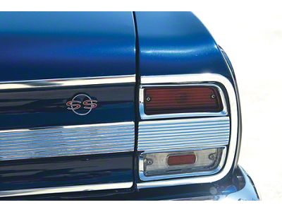 Chevelle Taillight Lens, Except Wagon, Right, 1964