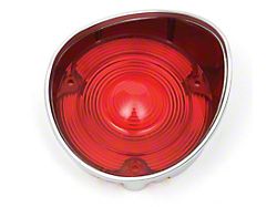 Chevelle Taillight Lens, Except Wagon, Without Chrome Trim,Right, 1971