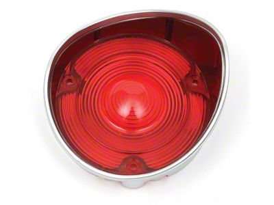 Chevelle Taillight Lens, Except Wagon, Without Chrome Trim,Right, 1971