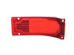 Chevelle Taillight Lens, Show Correct, Outer, Red, 1966