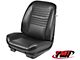 Chevelle TMI Sport Bucket Seat Covers & Foam, Coupe Or Convertible, 1967