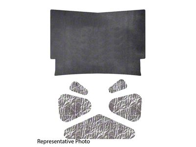 Chevelle Under Hood Cover, Quietride AcoustiHOOD, 3-D Molded, With Logo, 1973-1977