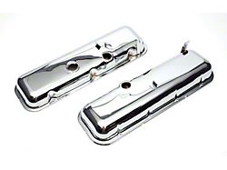 Valve Covers, Big Block, Chrome, Without Power Brakes (64-67 Malibu; 64-72 Chevelle)