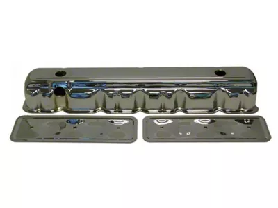 Chevelle Valve Covers, Chrome, 3.8, 1978-87