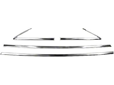 Chevelle Vinyl Top Molding Kit, Coupe, 1966-1967